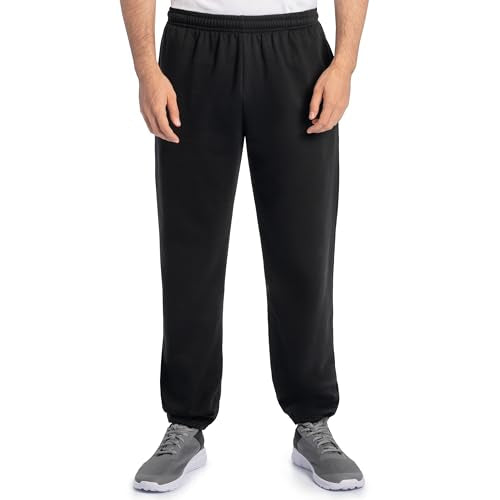Fruit of the Loom Men's Fleece Sweatpants with Pockets