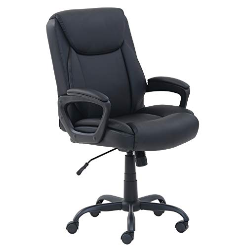 Amazon Basics Padded Adjustable Office Desk Chair with Arms