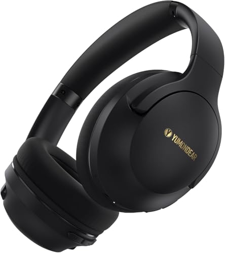 Bluetooth Over Ear Headphones Wireless 80H Playtime Mic