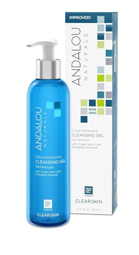 Andalou Naturals Citrus Kombucha Facial Cleansing Gel 6oz