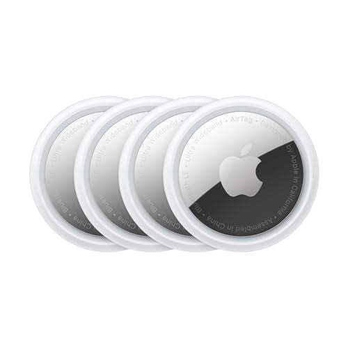 4 Pack Apple AirTag Bluetooth Item Trackers