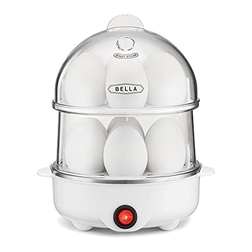 BELLA Rapid Electric Egg Cooker and Poacher, 14 Eggs