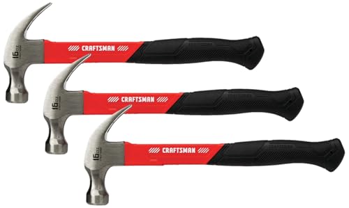 3 Pack CRAFTSMAN 16 oz Fiberglass Hammers