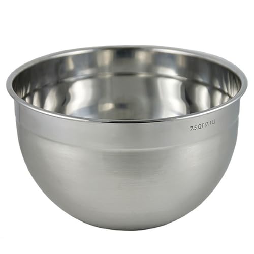 Tovolo Stainless Steel Mixing Bowl 7.5 Quart Dishwasher Safe
