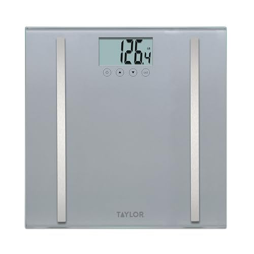 Taylor Digital Body Composition Bathroom Scale, 400 lb Capacity