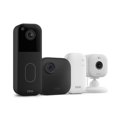 4 Piece Blink Home Security Camera System Bundle