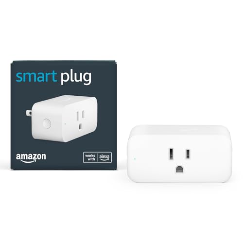 Amazon Smart Plug, Works with Alexa, Wi-Fi Outlet