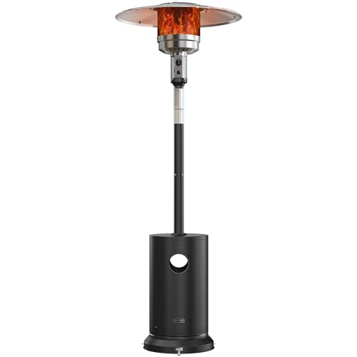 50,000 BTU Outdoor Propane Patio Heater with Wheels