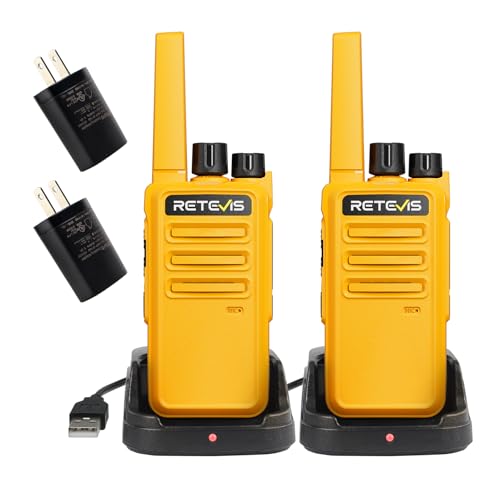 2 Pack Long Range Rechargeable Walkie Talkies Adults