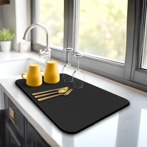 Dish Drying Mat Super Absorbent Kitchen Countertop Mat