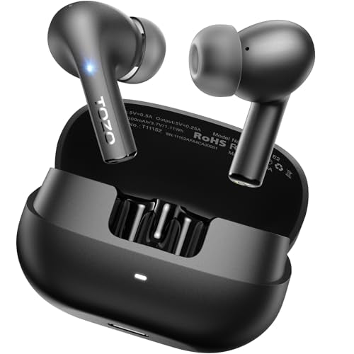 TOZO Wireless Earbuds Bluetooth 5.3, Noise Cancelling