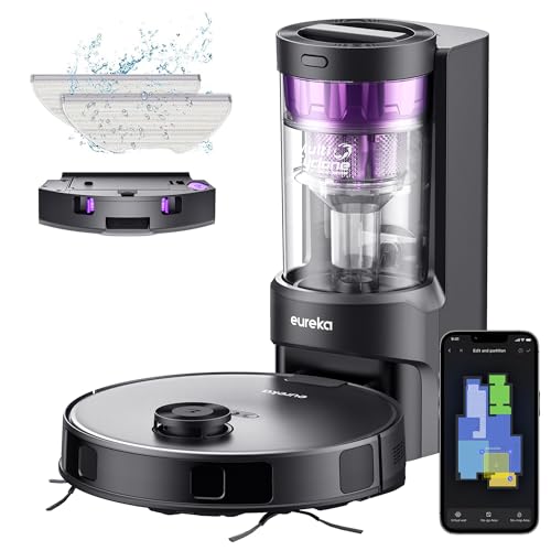 Eureka Robot Vacuum Mop Combo with Self-Emptying Station