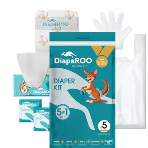 All-in-One Travel Diaper Changing Kit with Wipes