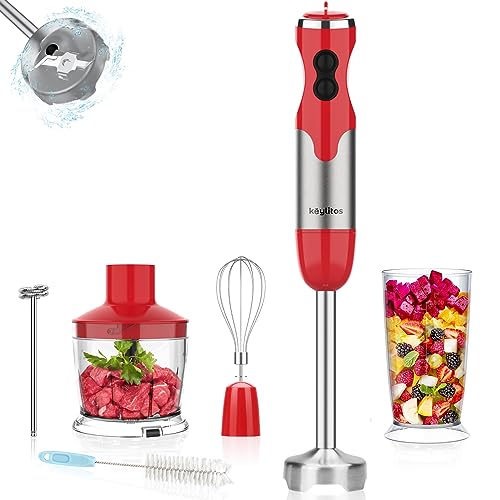 5-in-1 Hand Blender Set with Turbo Speed Control