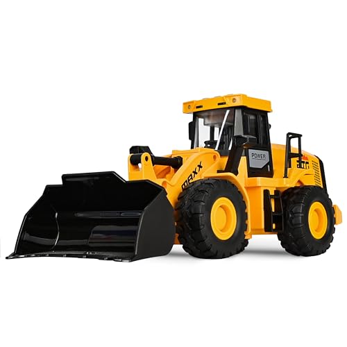 Deluxe Front Loader Construction Truck with Lights & Sound