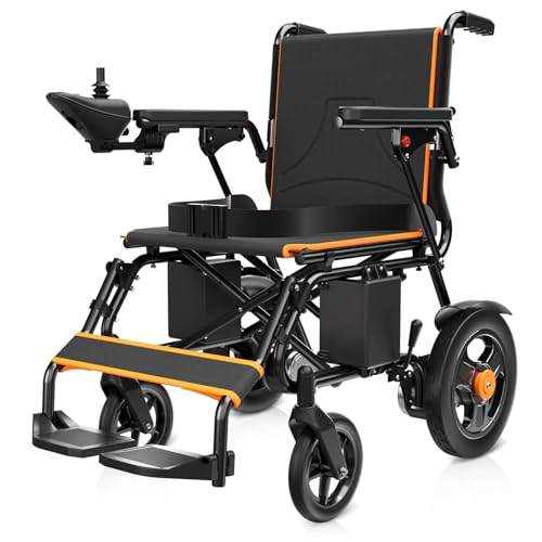 Electric Wheelchair Foldable Lightweight All Terrain 500W 15 Mile
