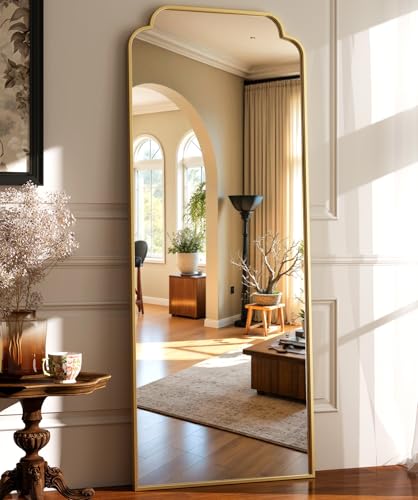 Arched Full Length Wall or Floor Mirror 21"x56"