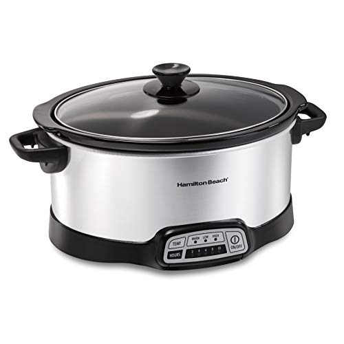 Hamilton Beach 7 Quart Programmable Slow Cooker Dishwasher Safe