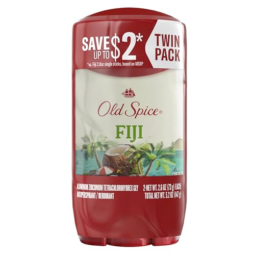 2 Pack Old Spice Antiperspirant Deodorant for Men 2.6oz