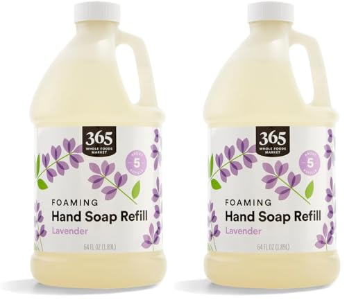2 Pack Lavender Foaming Hand Soap, 64 Fl Oz