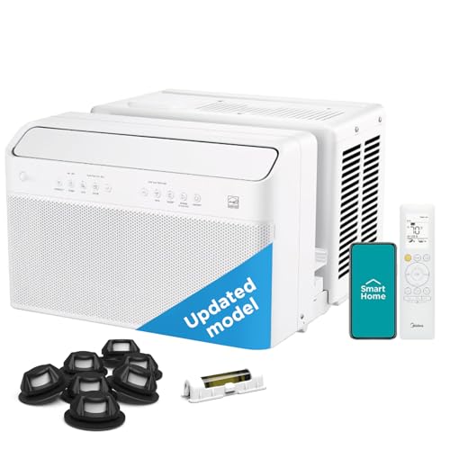 Midea U-Shaped Window Air Conditioner, Quiet AC Unit