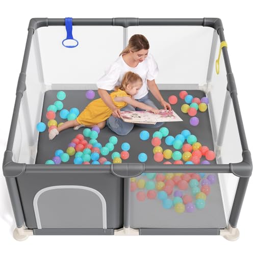 Baby Playpen 47x47 Inch Indoor Outdoor Safety Yard