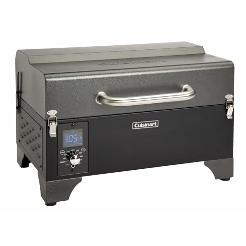 Cuisinart 8-in-1 Portable Wood Pellet Grill Smoker