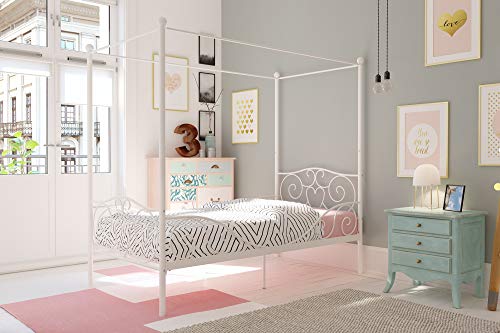 Twin Sturdy Metal Bed Frame for Kids Adults