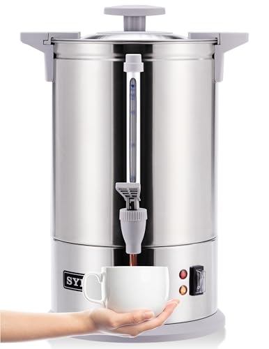 50 Cup Stainless Steel Commercial Coffee Maker Percolator