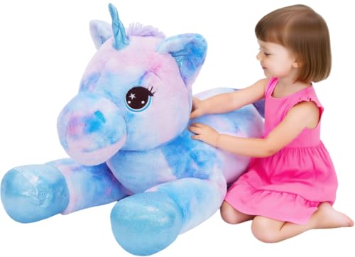 32 Inch Giant Unicorn Plush Stuffed Animal Toy