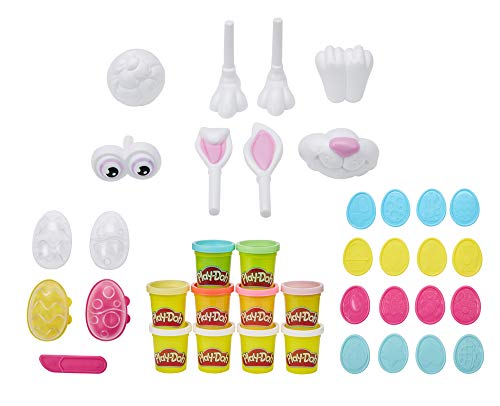 Play-Doh Easter Basket Toy Set with Eggs & Stampers