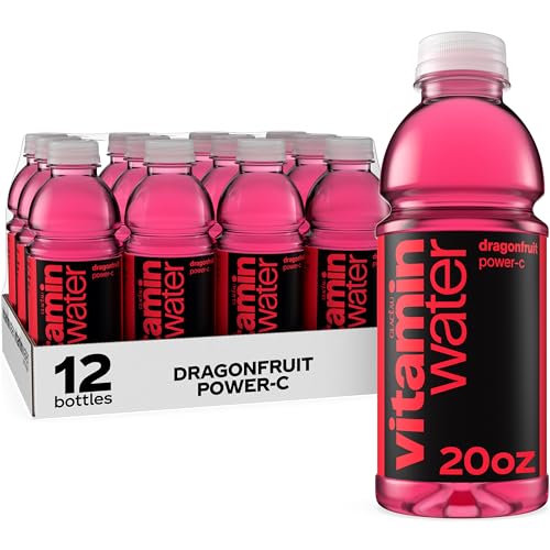 12 Pack vitaminwater Power-C Dragonfruit Flavored Water Beverage
