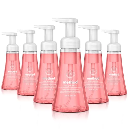6 Pack Method Foaming Hand Soap Biodegradable Formula