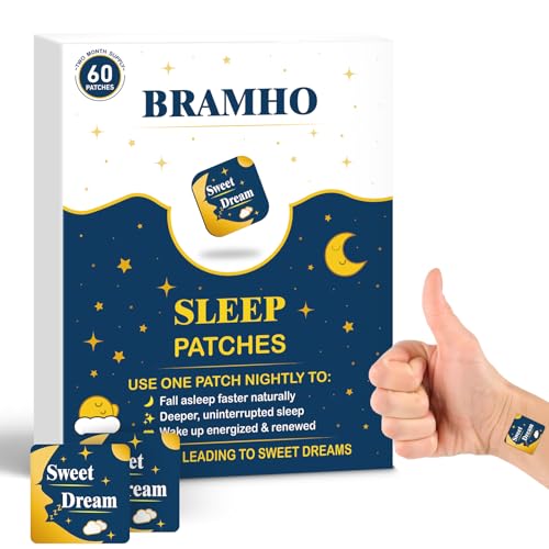60 Sleep Patches Extra Strength Melatonin Magnesium Supplement