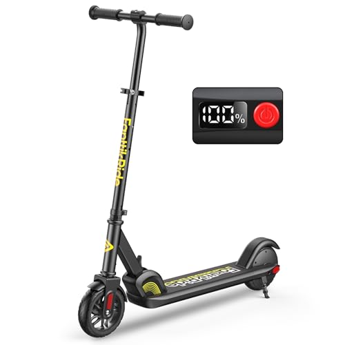 Foldable Electric Scooter with Adjustable Height for Kids