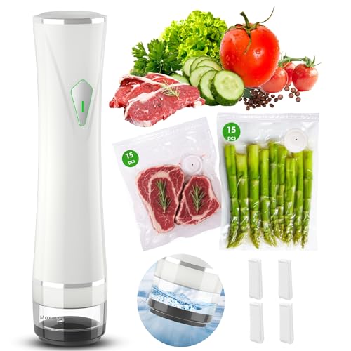 Vacuum Sealer Machine with 30 Reusable Bags Set