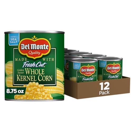 12 Pack Del Monte Canned Whole Kernel Corn 8.75oz