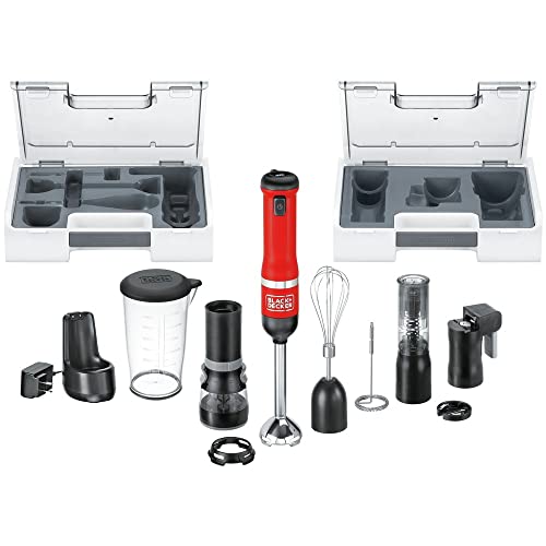 BLACK+DECKER Cordless Kitchen Wand Immersion Blender Set