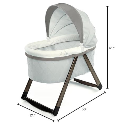 Ingenuity Foldaway Rocking Wood Bassinet - Carrington