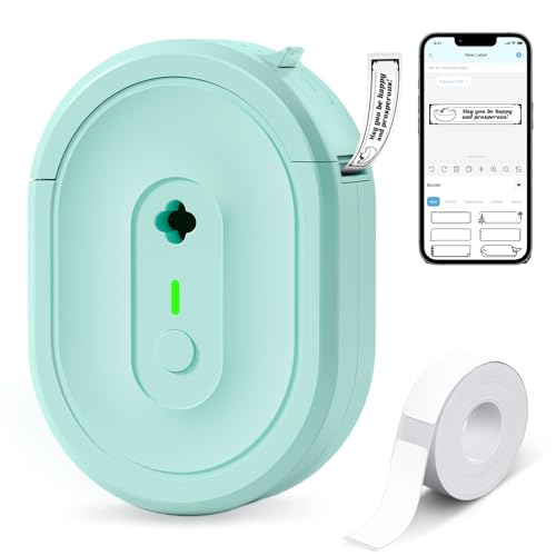 Bluetooth Label Maker Machine, Portable Wireless Label Printer