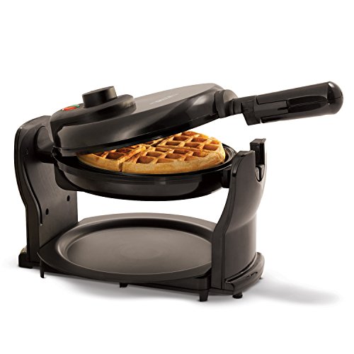 BELLA Rotating Belgian Waffle Maker Nonstick Adjustable
