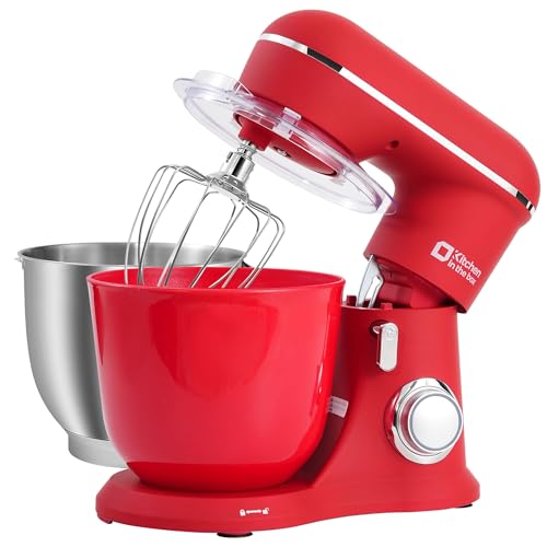 2 Bowls 10-Speed Electric Stand Mixer Food Mixer