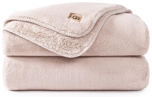 UGG Plush Fleece Throw Blanket Soft Warm Luxury Decor