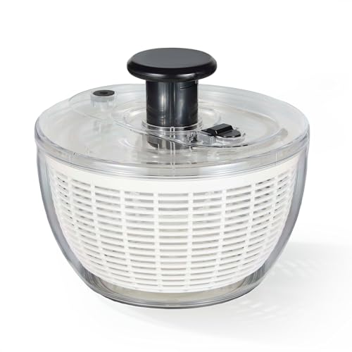 3.8 Qt Salad Spinner Vegetable and Fruit Washer