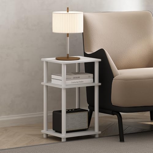 3-Tier Open Storage Nightstand, 1 Pack