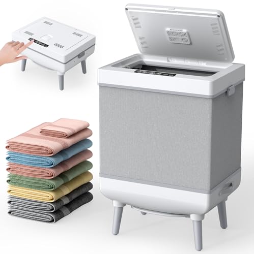 Large Foldable Towel Warmer, 35L Bathroom Blanket Warmer