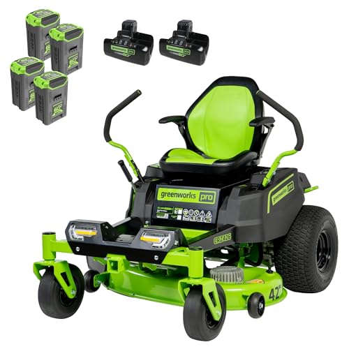 Greenworks 60V 42" Cordless Zero Turn Riding Mower