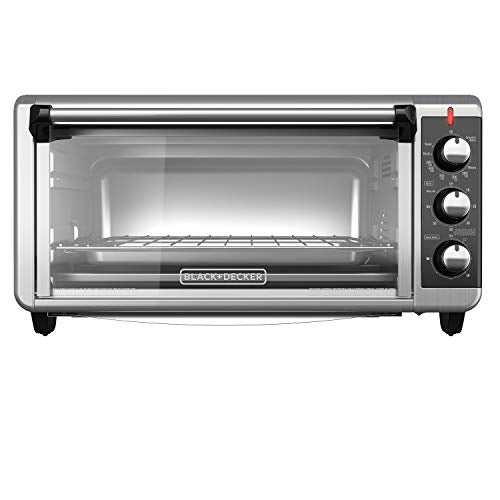 BLACK+DECKER Extra Wide Convection Toaster Oven 8-Slice