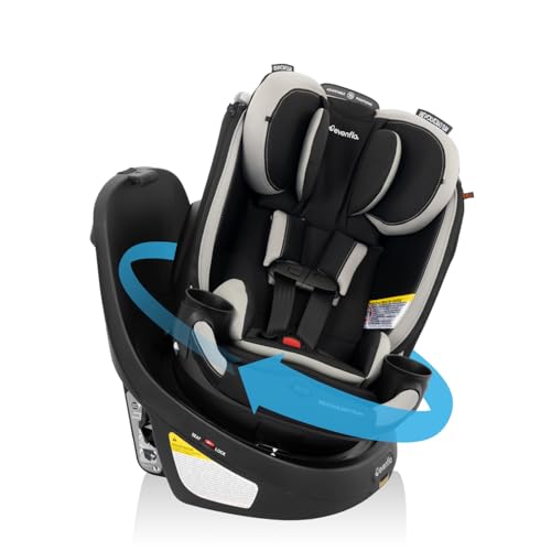 Evenflo Revolve360 Slim 2-in-1 Rotating Car Seat