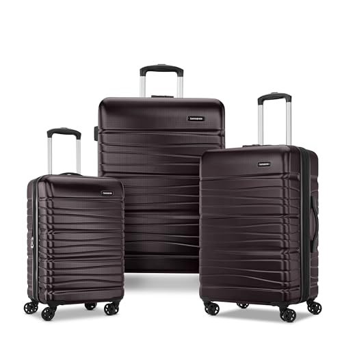 3 Piece Samsonite Hardside Expandable Spinner Luggage Set